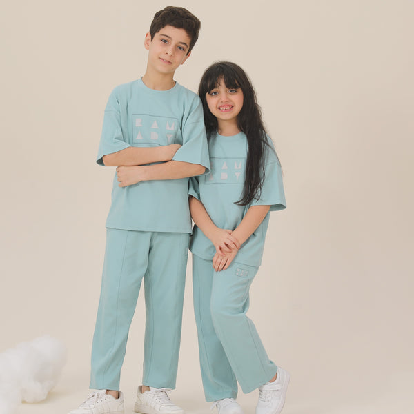 kids set sky blue