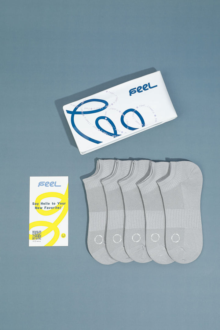 Set of gray Liner men Socks 