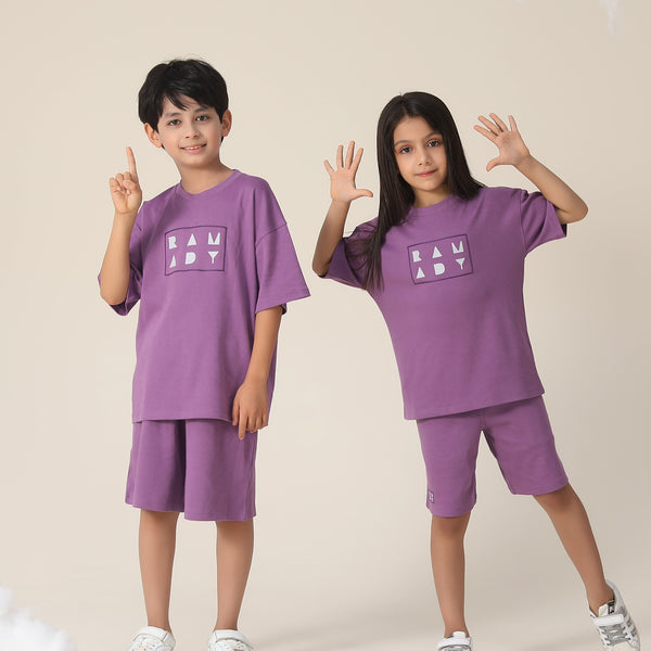 kids set purple