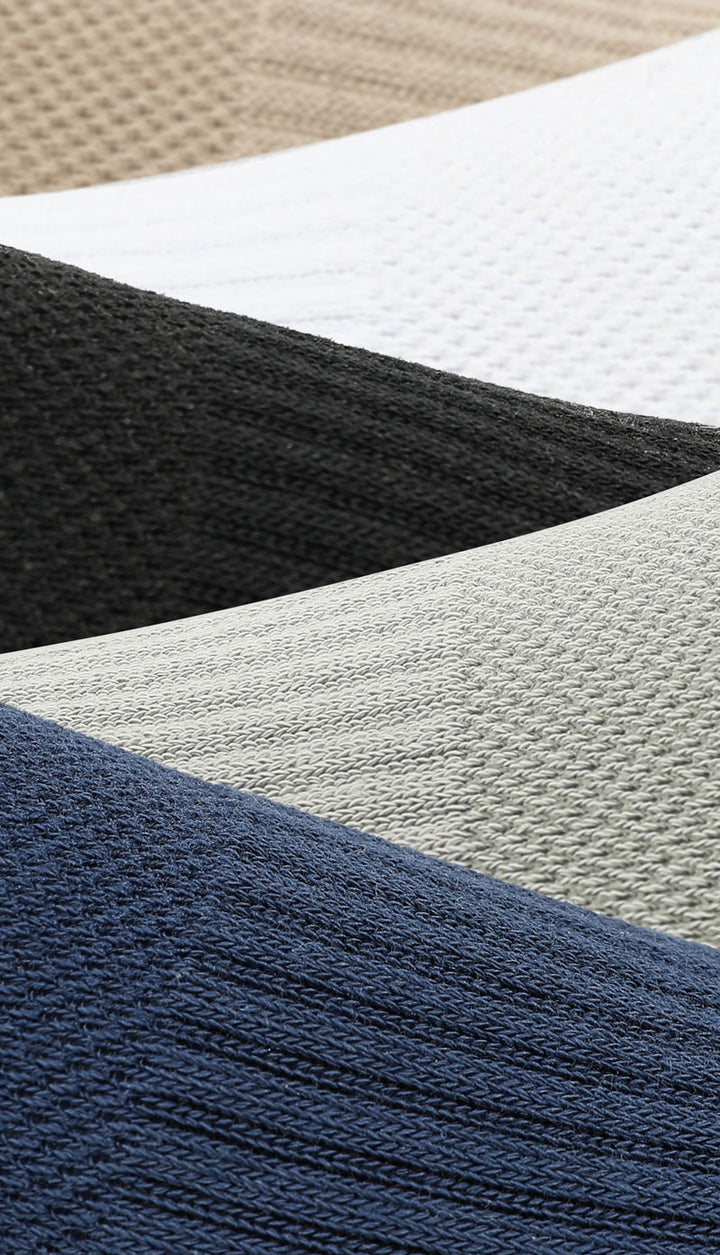 Close-up of textured fabric Liner men Socks 